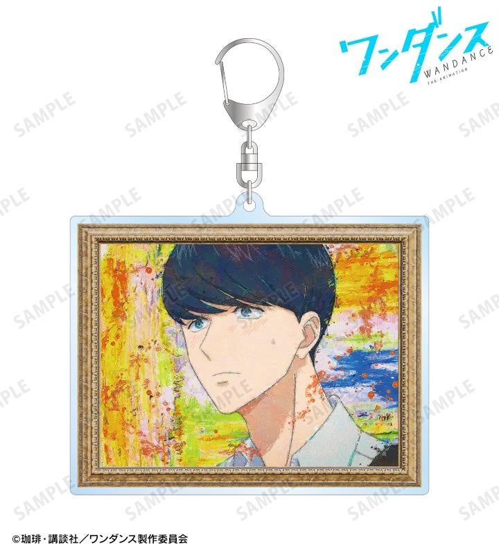 額縁付きワンダンスのキーホルダー