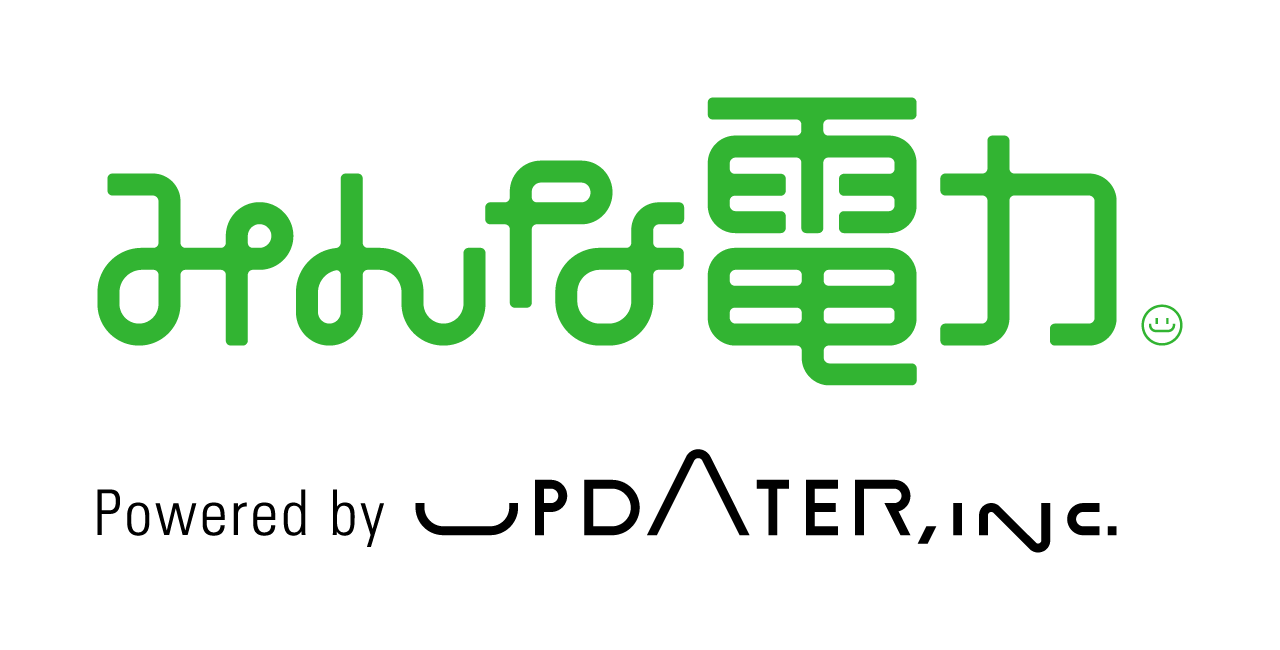 みんな電力のロゴデザイン