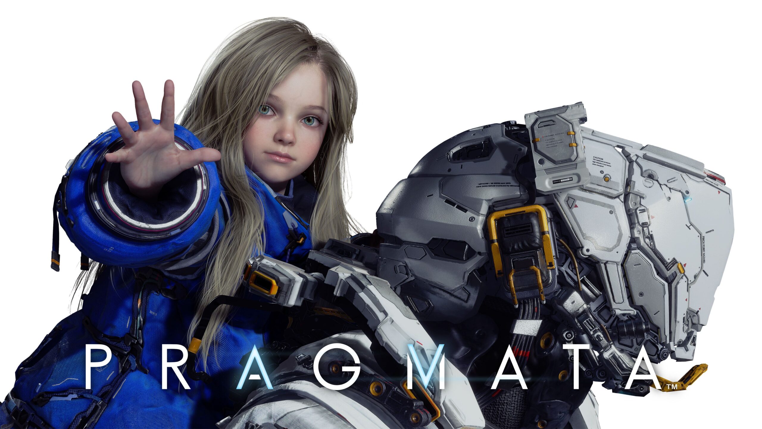『PRAGMATA』少女とロボットのビジュアル