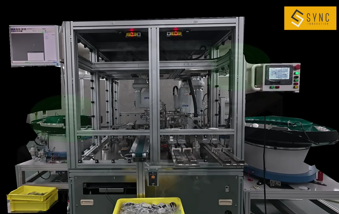 工業用ロボットを含む製造装置