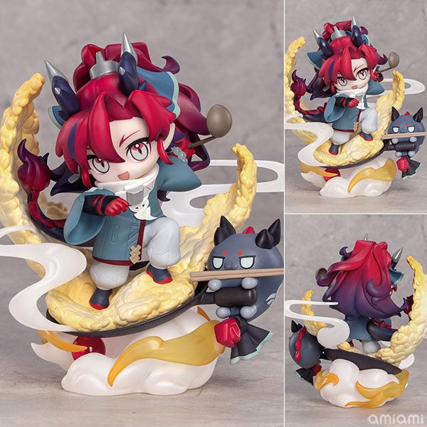 デフォルメフィギュア各角度のビュー