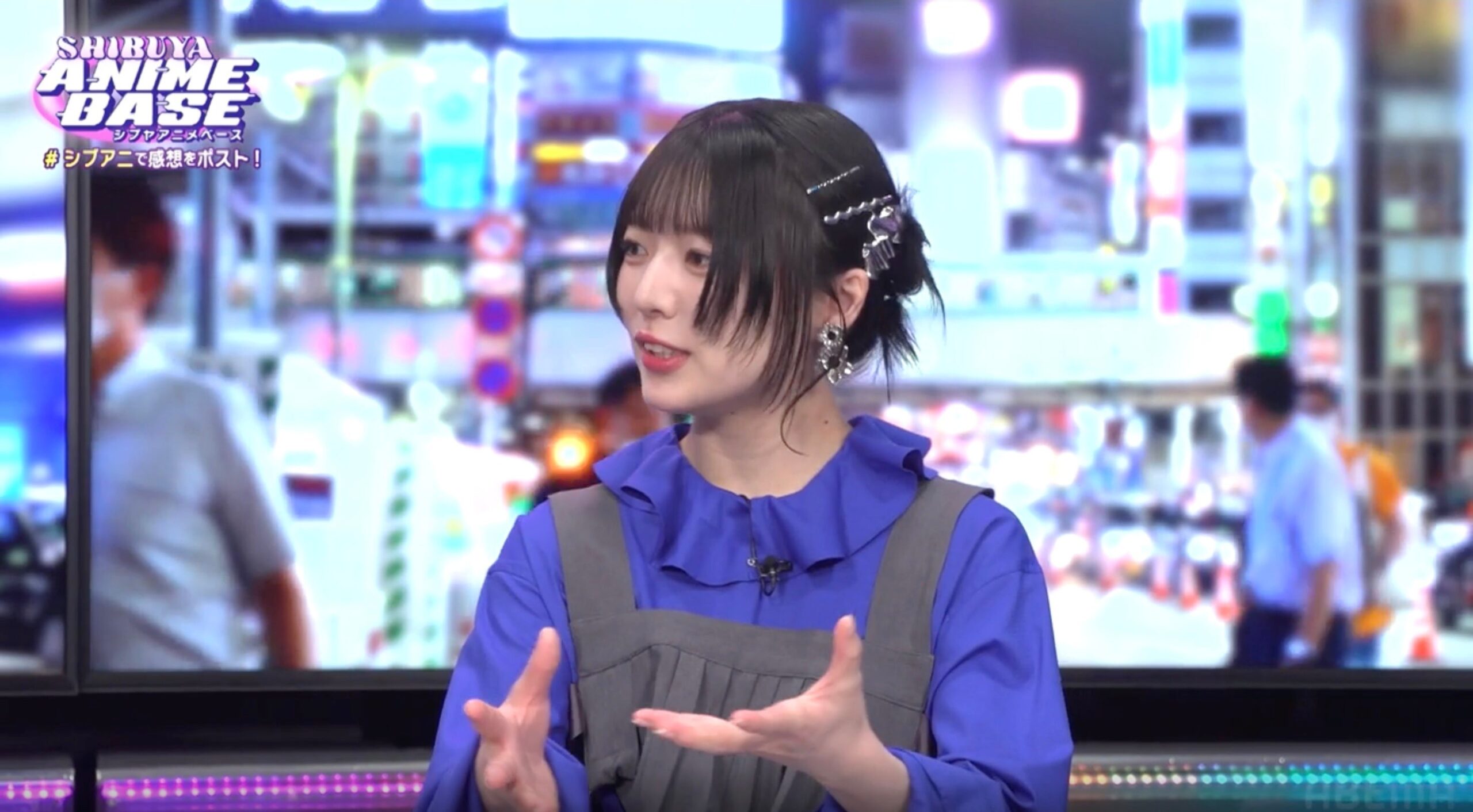 和泉風花がアニメについて意見を述べる