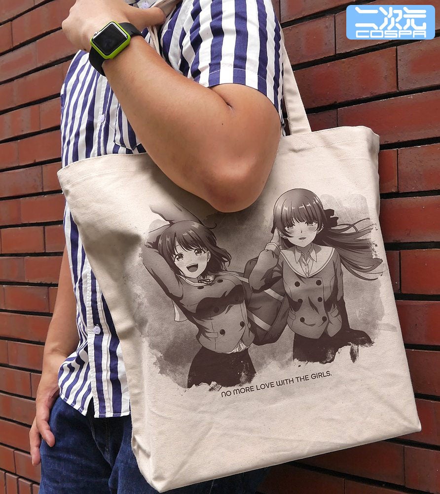 着用イメージのトートバッグ