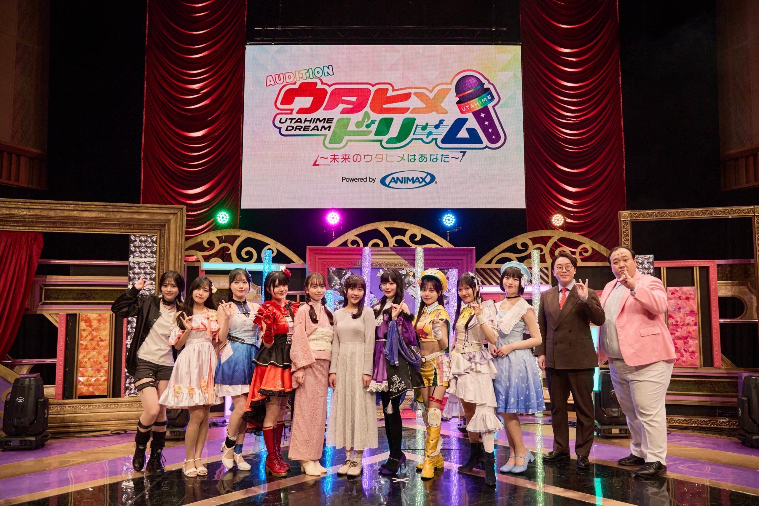 ウタヒメドリーム新キャスト集合写真