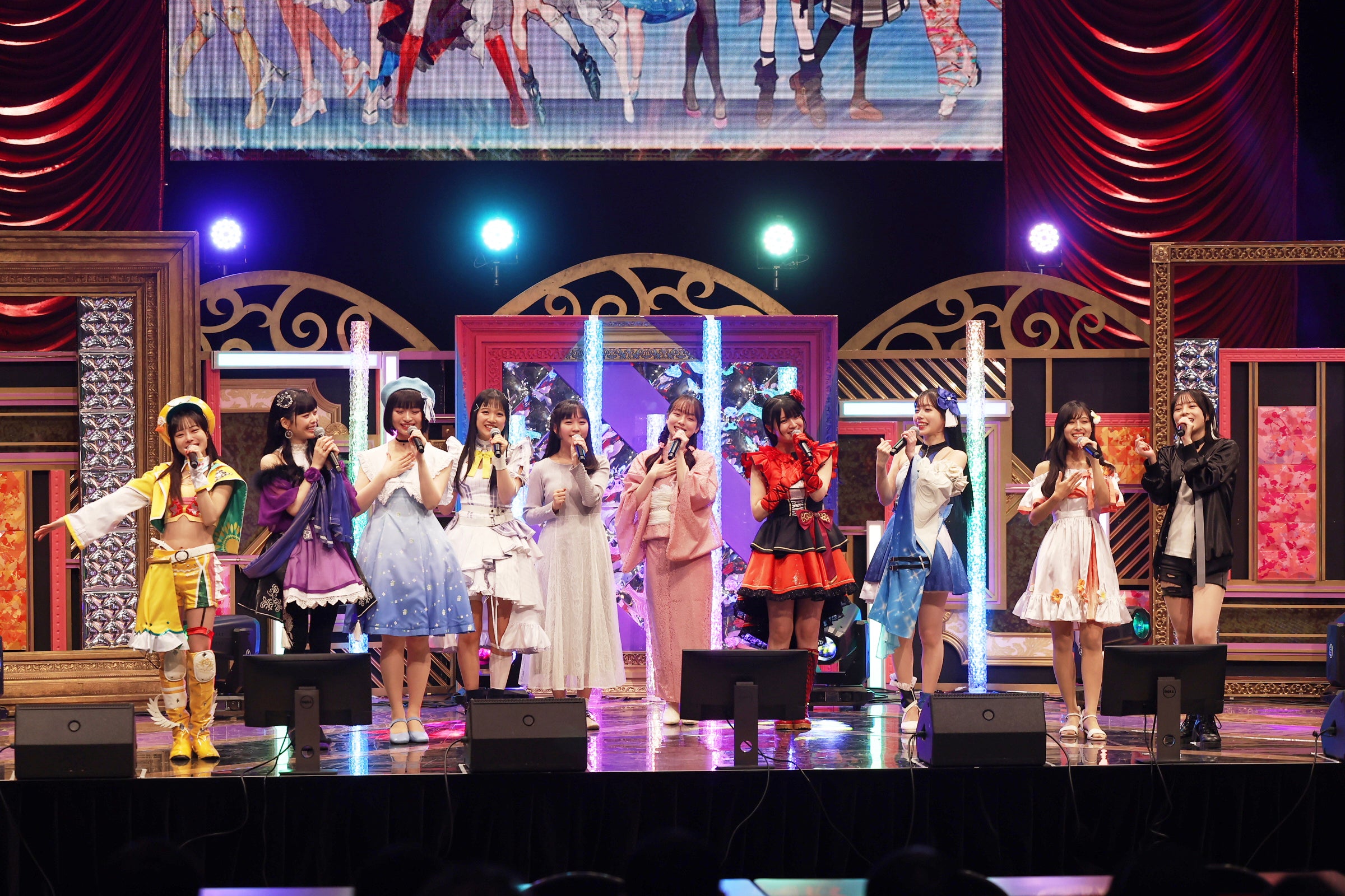 ライブでのMCシーン