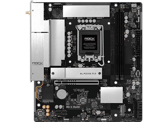 ASRock B860M ROCKマザーボード詳細