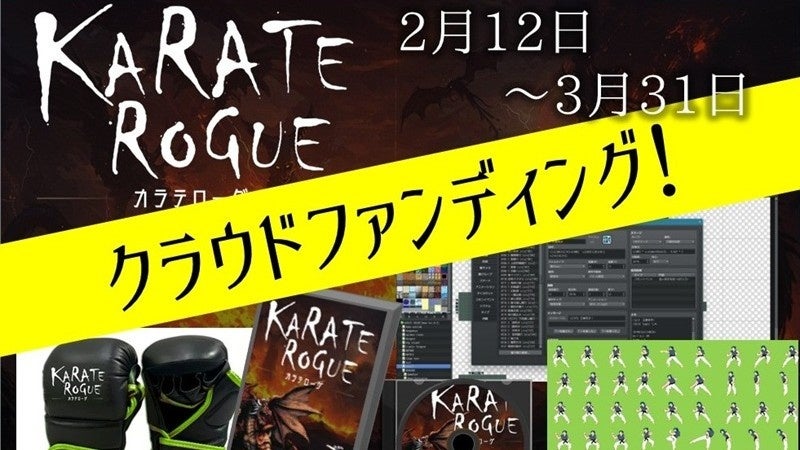 KARATE ROGUEのクラウドファンディング概要