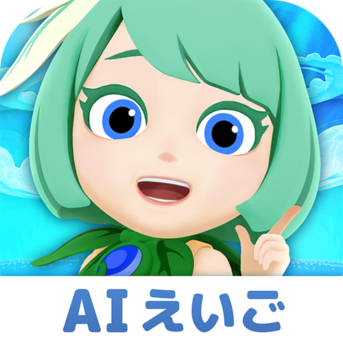 AI英語のキャラクターの顔