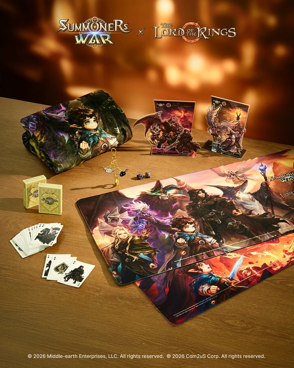 サマナーズウォーと指輪物語の限定グッズ