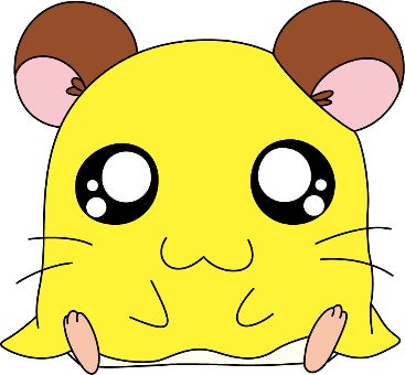 黄色いキャラクターのちび丸ちゃん