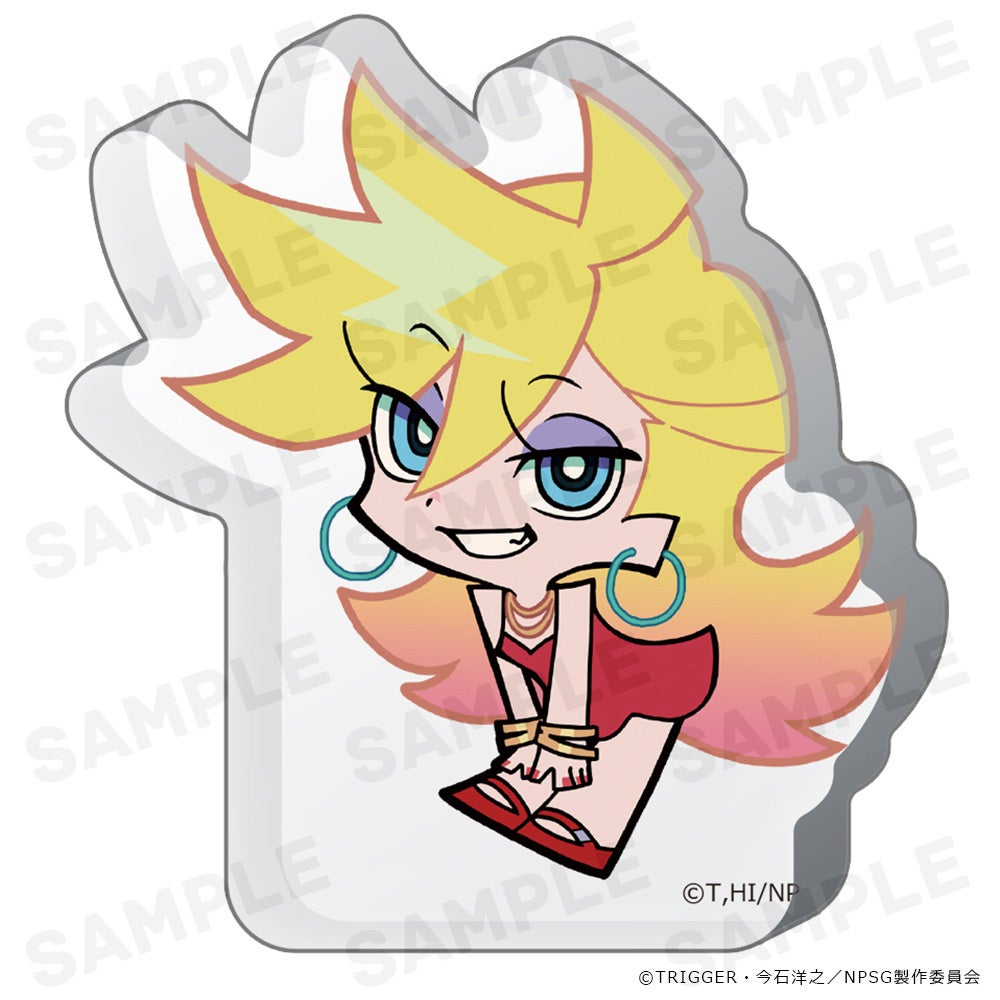 黄色い髪のキャラクターのイラスト