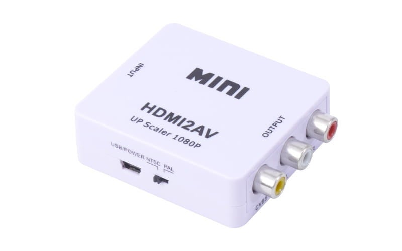 コンポジット端子のあるHDMIアダプタ