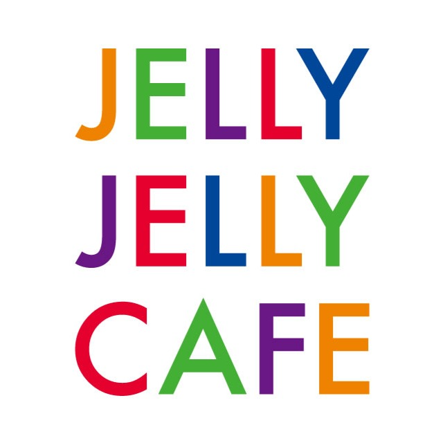 カラフルなJELLY JELLY CAFEのロゴ