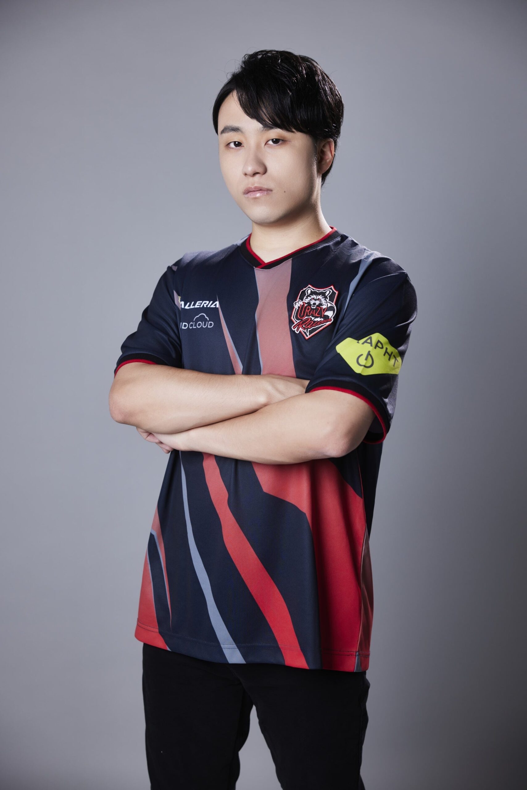 Crazy Raccoonの立川選手の姿