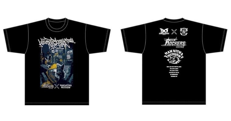 サンロッカーズ渋谷コラボTシャツデザイン