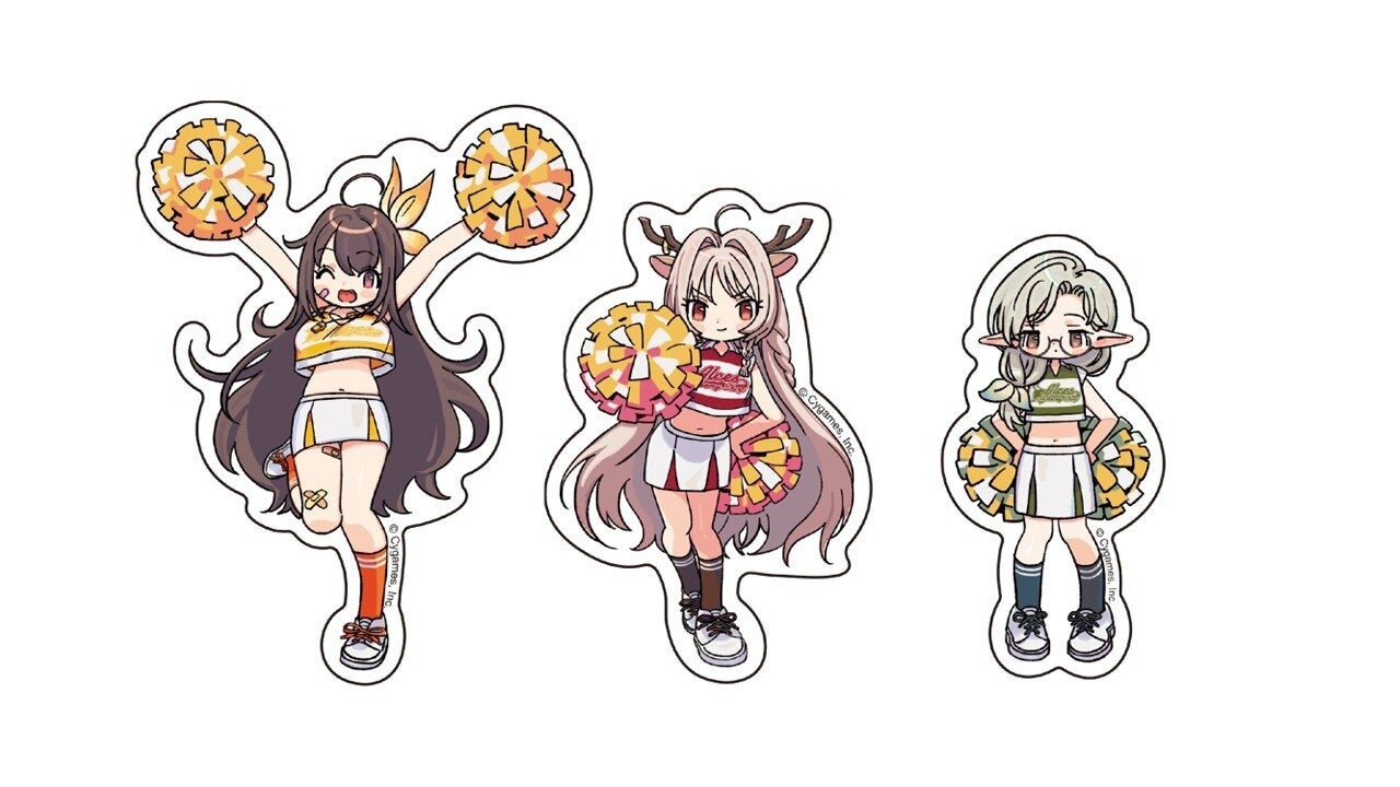 プリコネキャラのステッカーデザイン