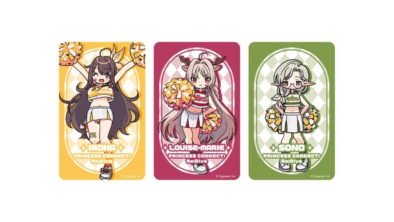 プリコネキャラのキーリングデザイン