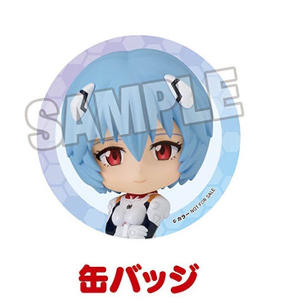 ヱヴァンゲリヲン新劇場版の缶バッジ
