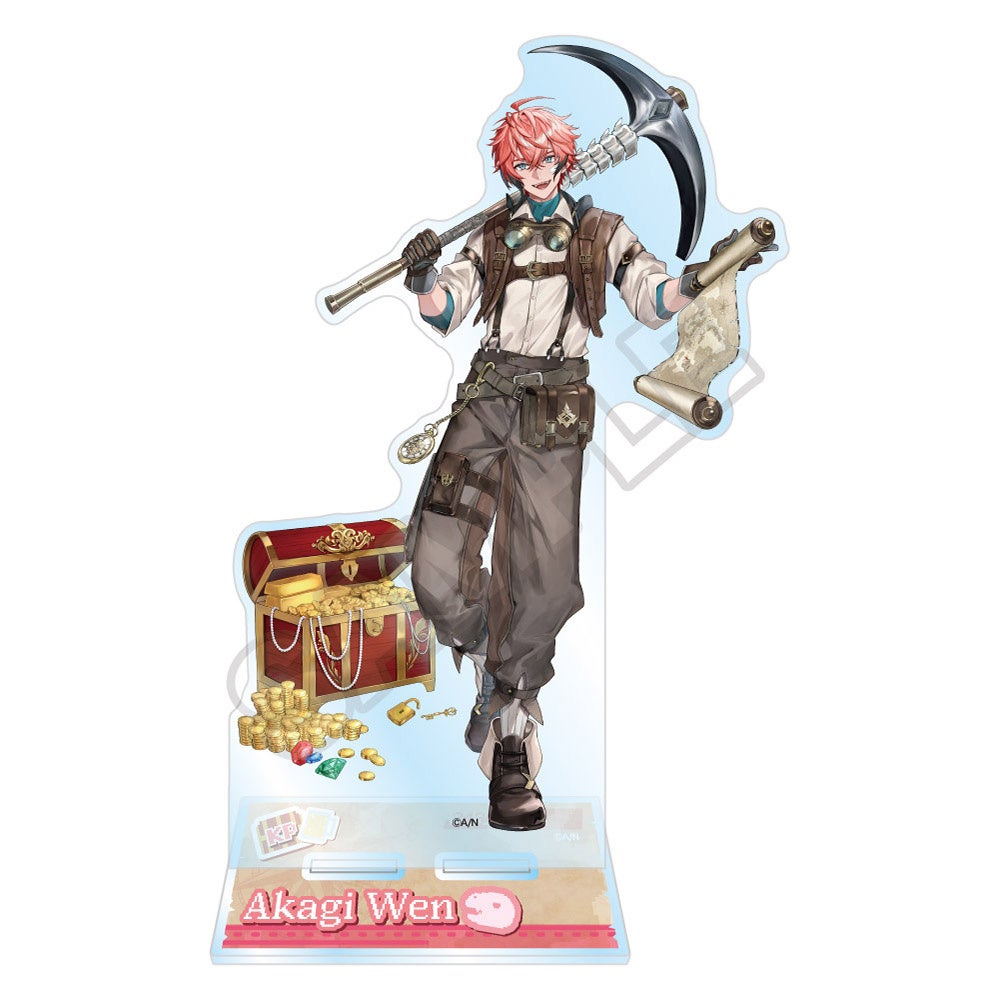 ピッケルを持つキャラクターのスタンド