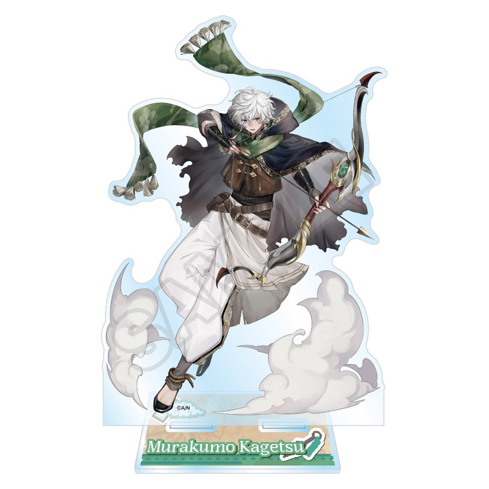 弓を構えるキャラクターのスタンド