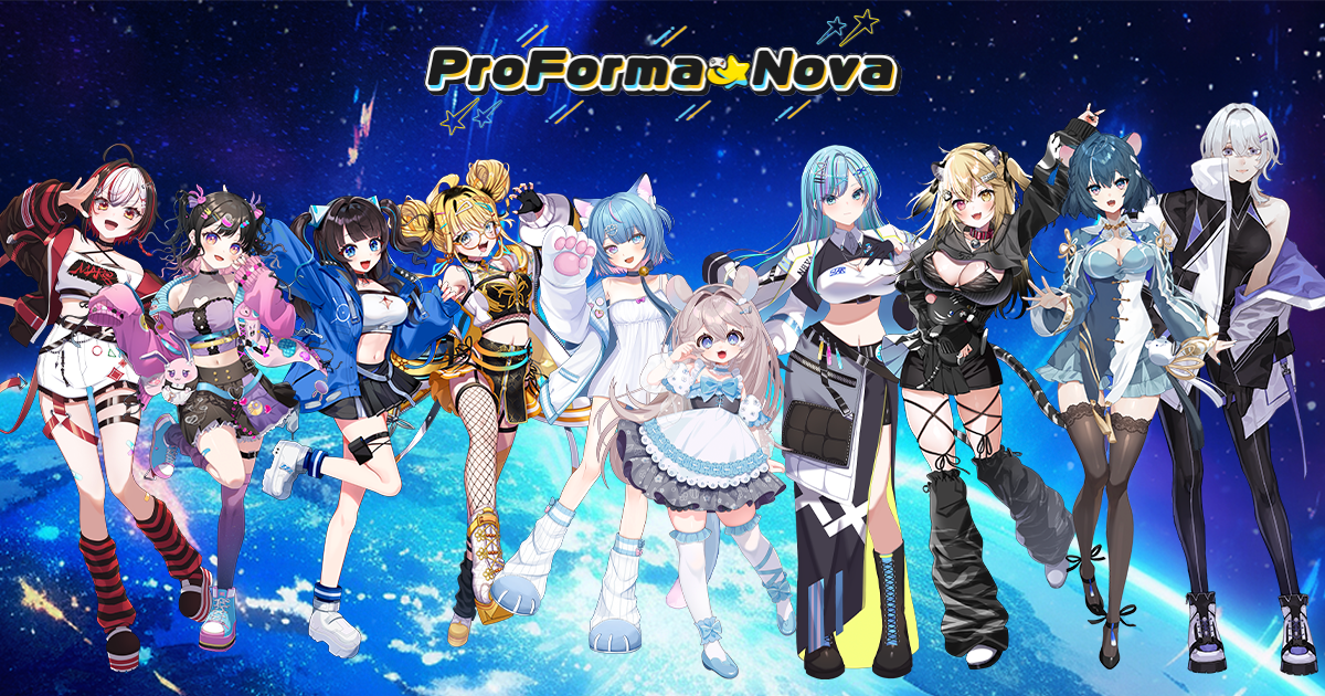 ProForma Novaのキャラクター集合
