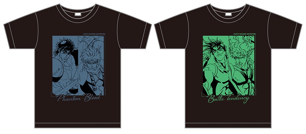 ジョジョの黒いTシャツデザイン