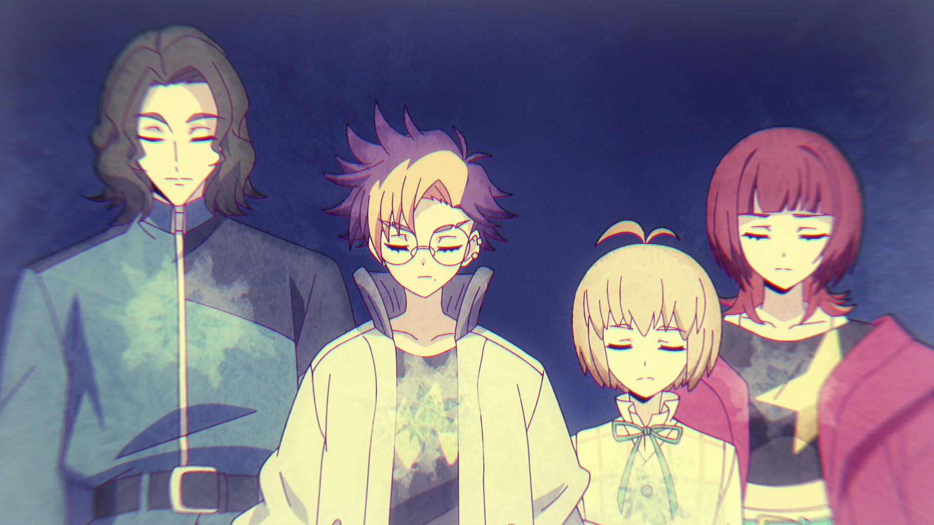 仲間たちの沈黙する場面