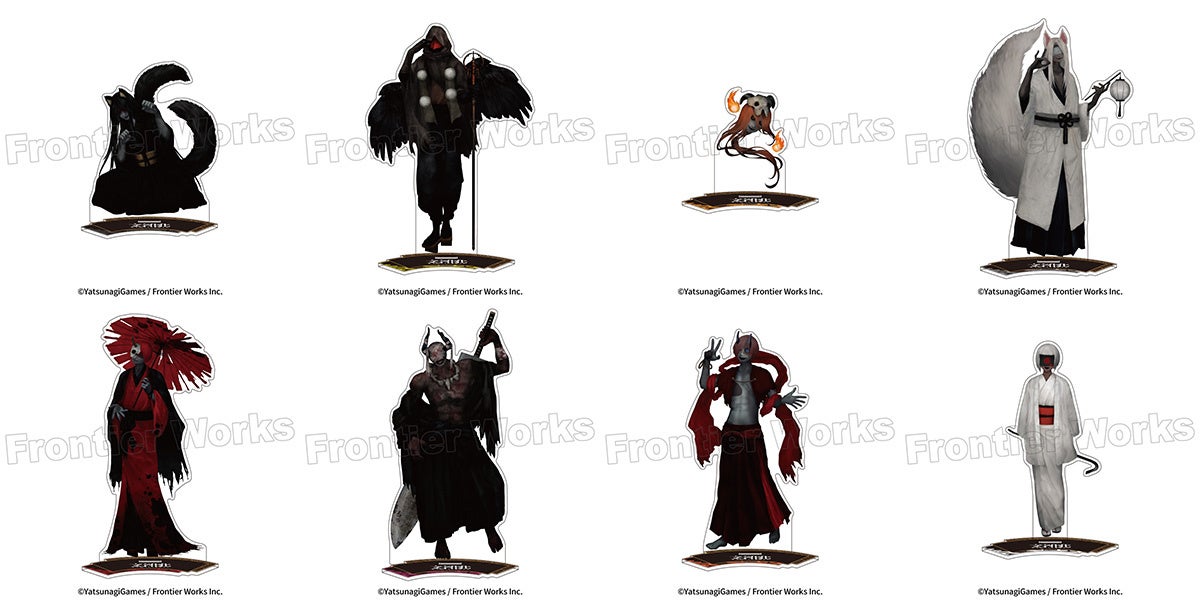 ホラーゲームキャラクターの立体スタンド