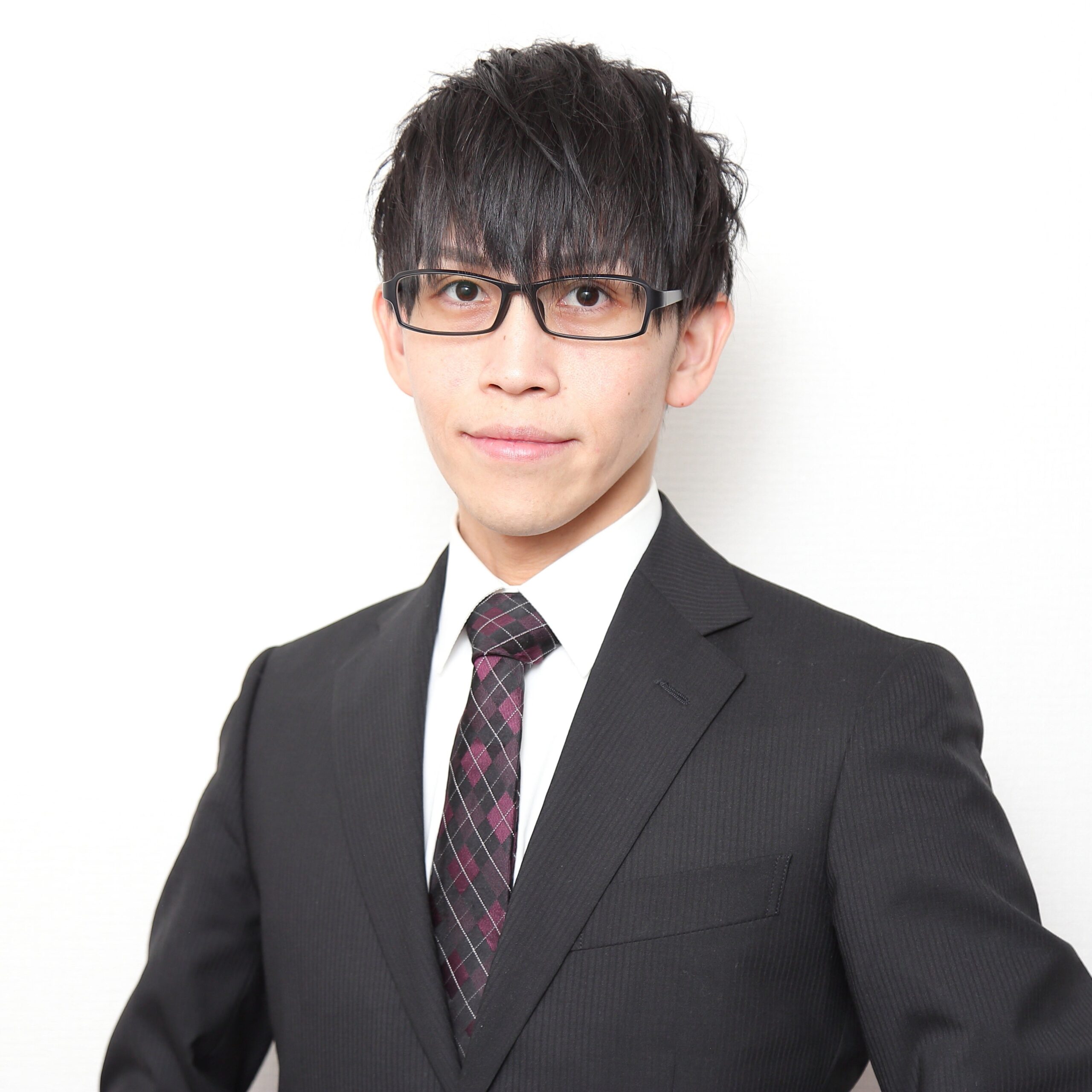 スーツ姿の男性のポートレート