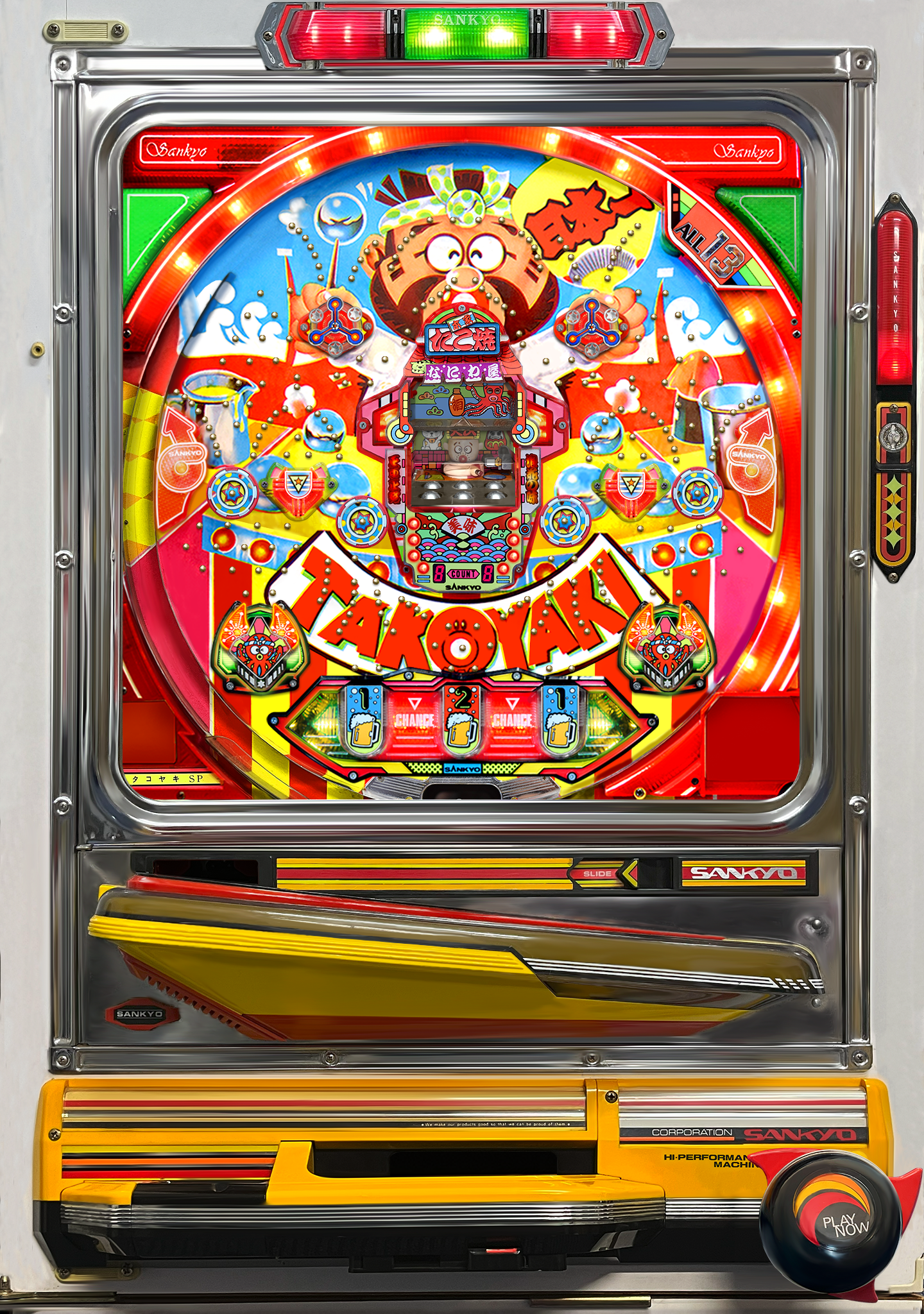 タコヤキSPの詳細なパチンコ台画像