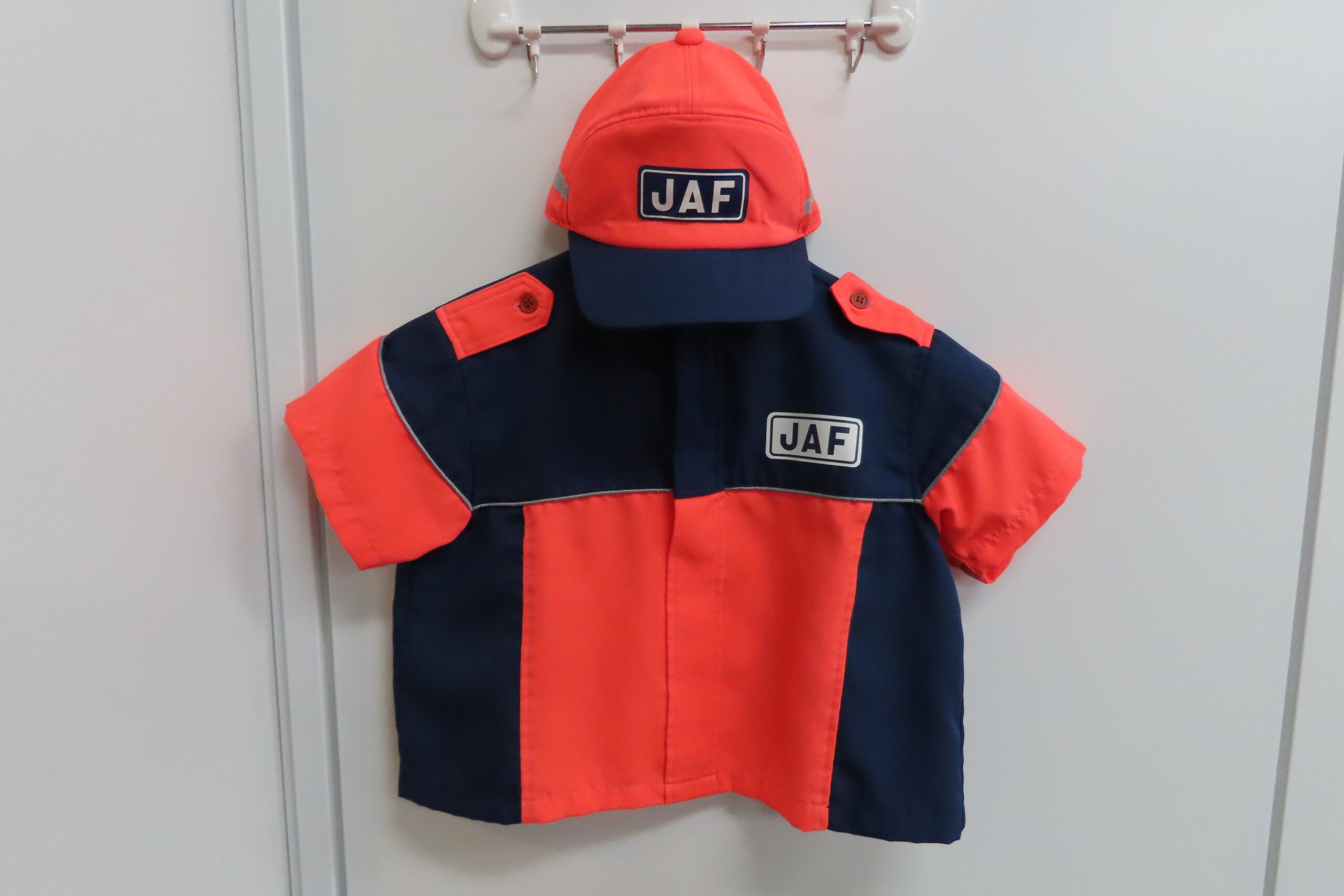 JAF子供用ユニフォーム展示
