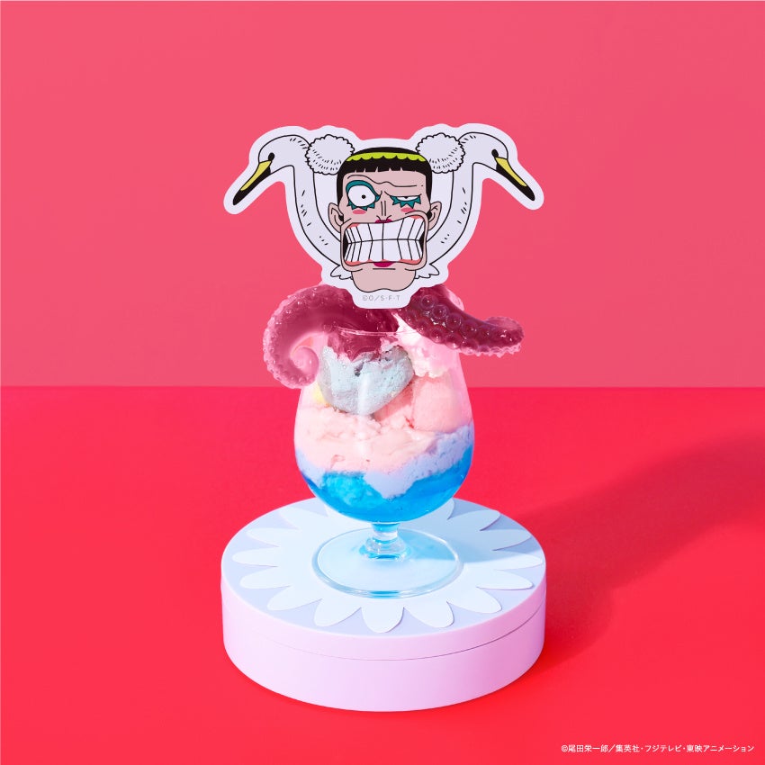 ユニークなアイスデザートとキャラクター